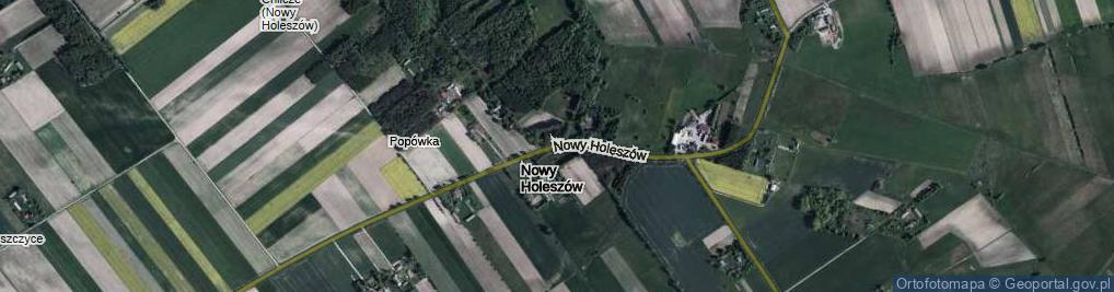 Zdjęcie satelitarne Nowy Holeszów ul.